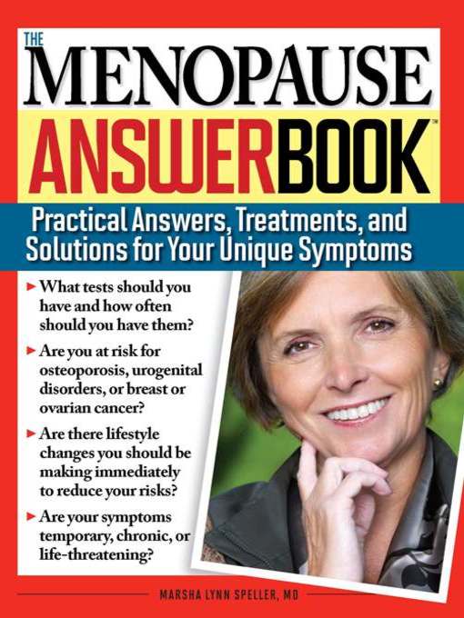 Title details for The Menopause Answer Book by Marsha Lynn Speller M.D. - Available